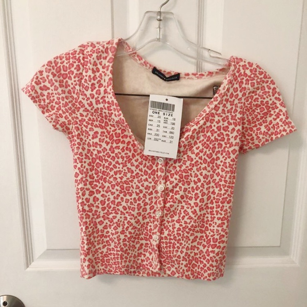 Pink Cheetah Zelly Top
